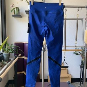 Blue and black vimmia tight workout legging
